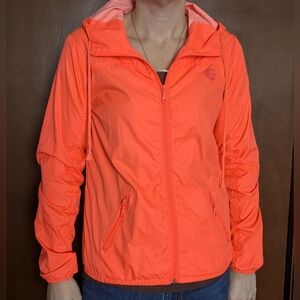 Billabong Coral Hooded Windbreaker Jacket M